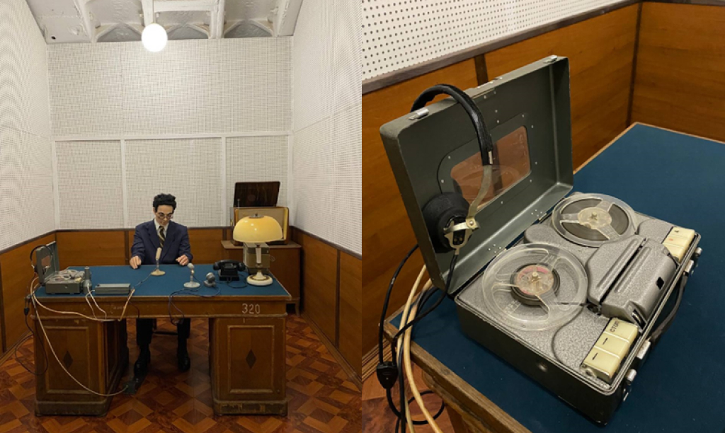 Recording studio of Yuri Levitan