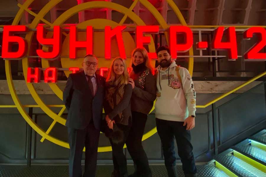 Бункер-42 на Таганке Партнёры из Турции в гостях «Бункера-42»