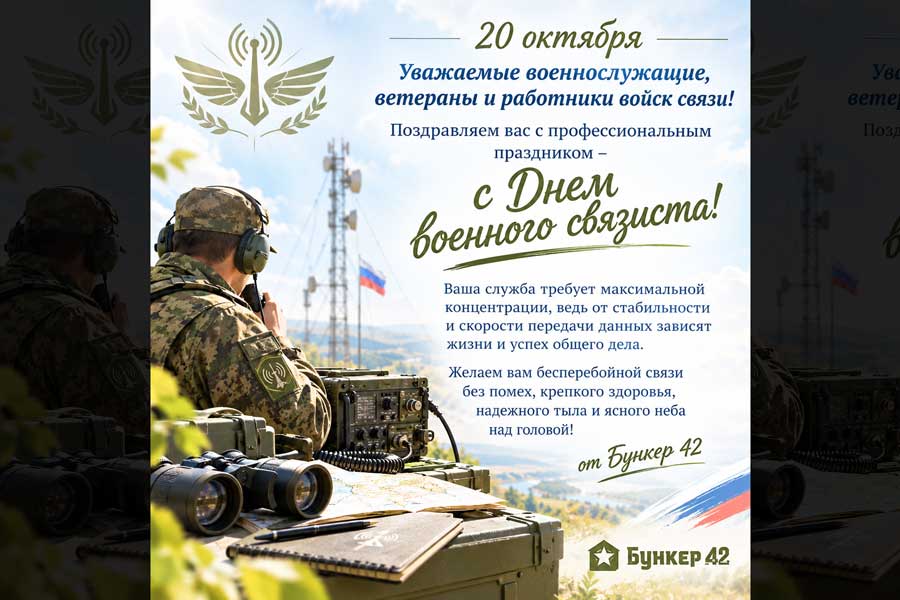 Бункер-42 на Таганке С днем военного связиста
